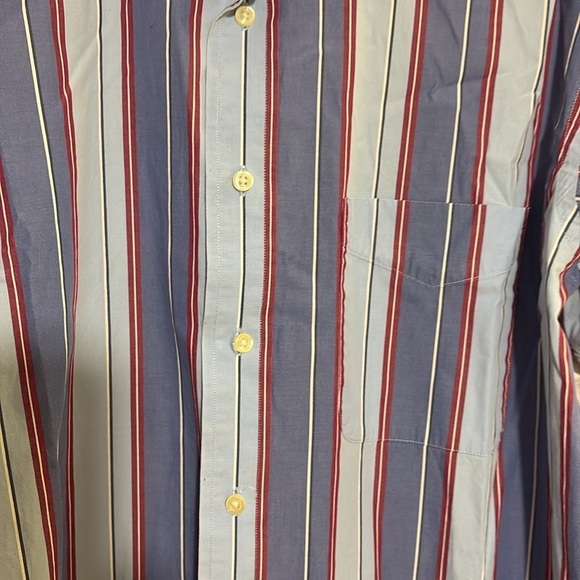 Tommy Hilfiger men’s button-down dress shirt size medium,  neck 15 1/2, - Picture 2 of 6